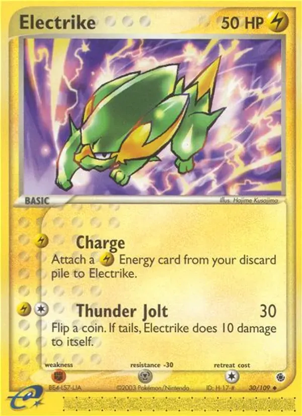 Electrike 30/109 EX Rubi e Safira