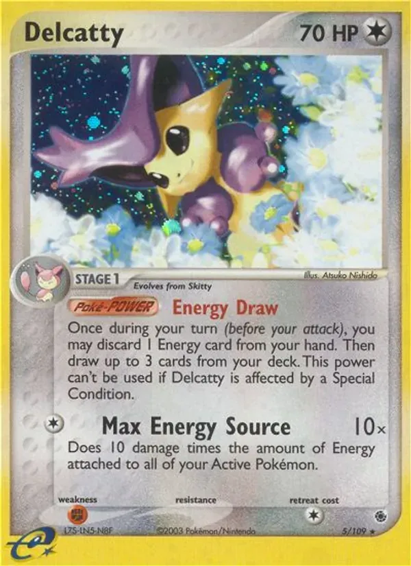Delcatty 5/109 EX Rubi e Safira