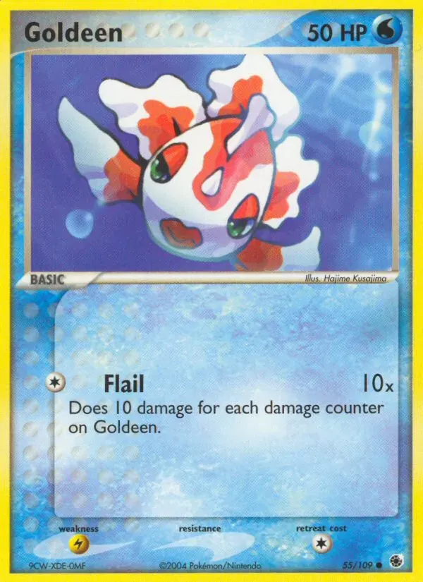 Goldeen 55/109 EX Rubi e Safira