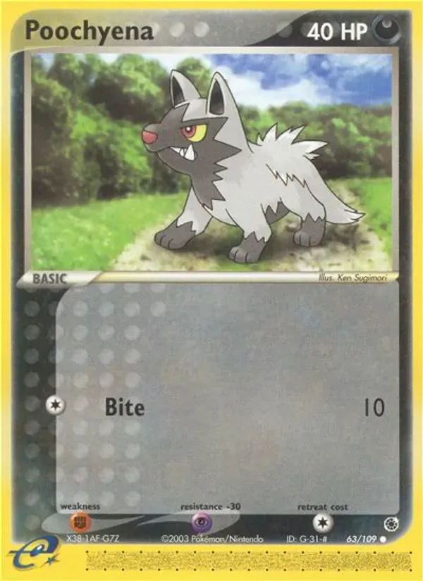 Poochyena 63/109 EX Rubi e Safira