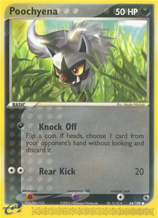 Poochyena 64/109 EX Rubi e Safira