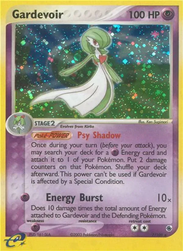 Gardevoir 7/109 EX Rubi e Safira