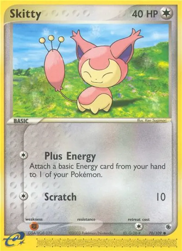 Skitty 70/109 EX Rubi e Safira