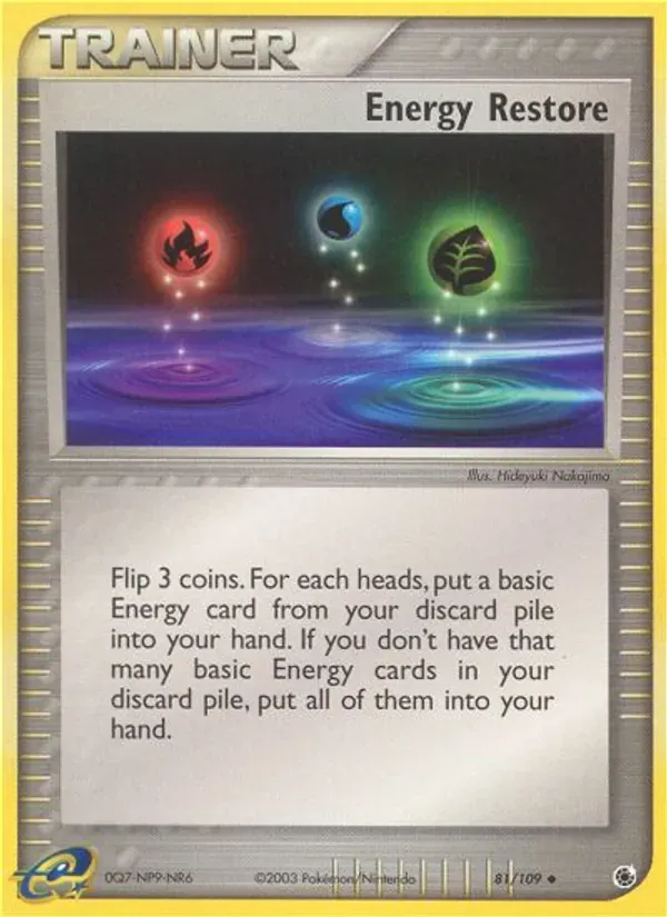 Energy Restore 81/109 EX Rubi e Safira