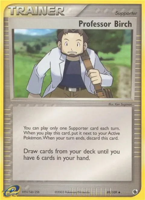 Professor Birch 89/109