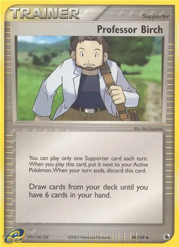 Professor Birch 89/109 EX Rubi e Safira