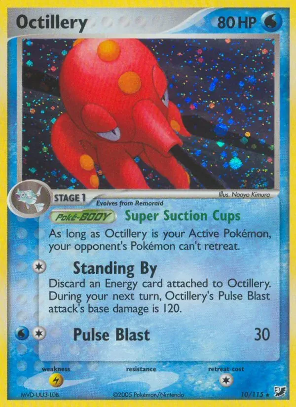 Octillery 10/115 EX Forças Ocultas