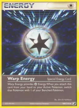 Warp Energy 100 EX Forças Ocultas