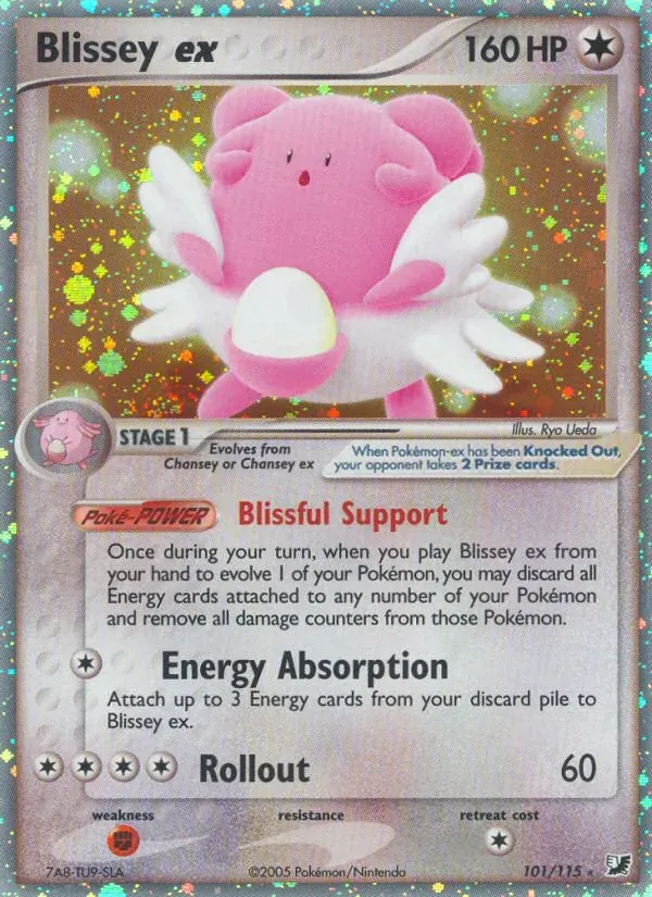 Blissey ex 101/115 EX Forças Ocultas