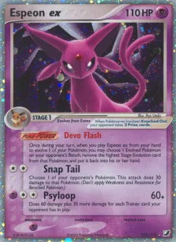 Espeon ex 102 EX Forças Ocultas