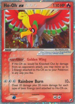 Ho-Oh ex 104 EX Forças Ocultas