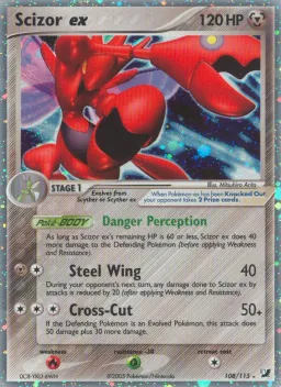 Scizor ex 108 EX Forças Ocultas