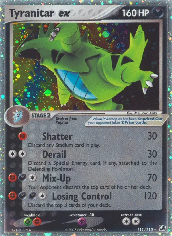 Tyranitar ex 111/115 EX Forças Ocultas