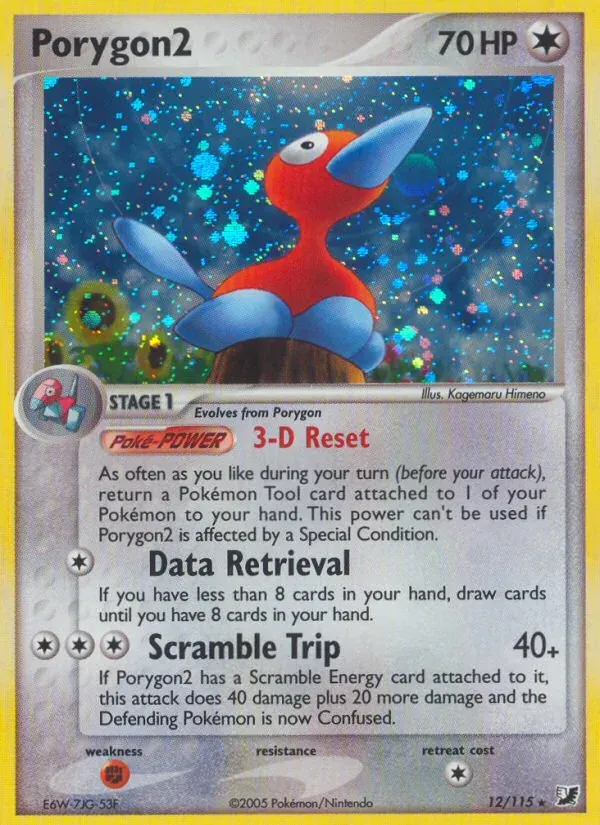 Porygon2 12/115 EX Forças Ocultas