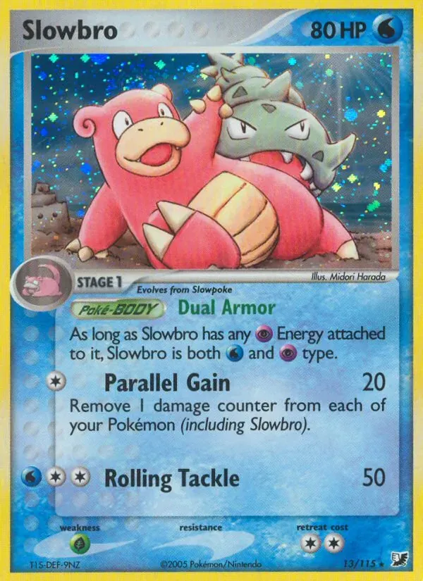 Slowbro 13/115 EX Forças Ocultas