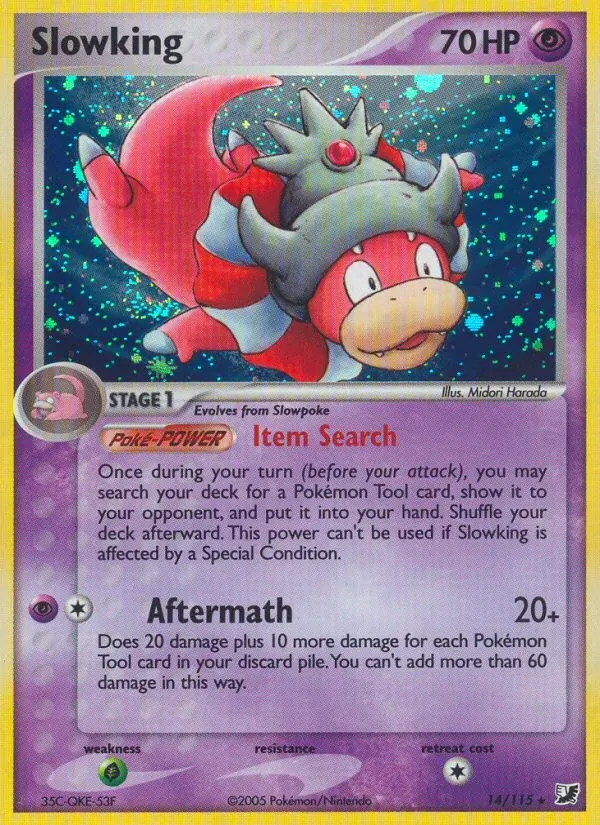 Slowking 14/115 EX Forças Ocultas