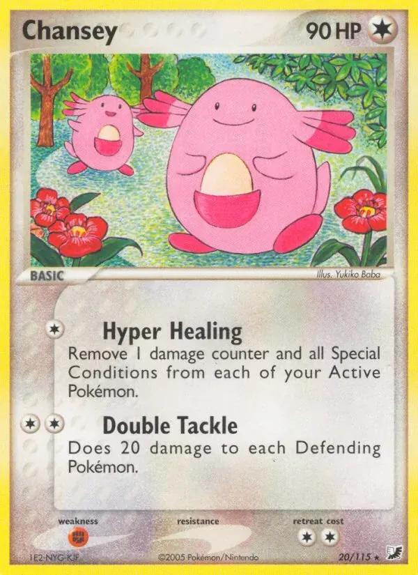 Chansey 20/115 EX Forças Ocultas