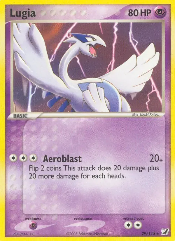 Lugia 29/115 EX Forças Ocultas