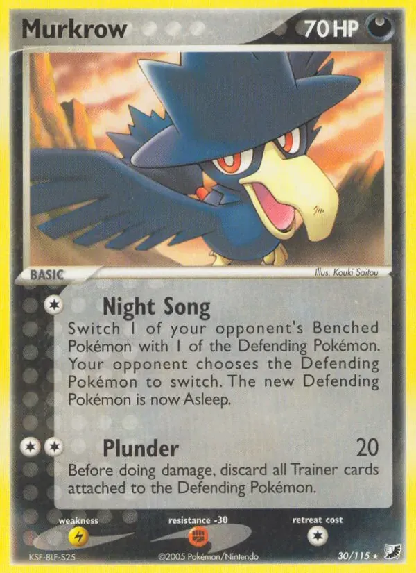 Murkrow 30/115 EX Forças Ocultas