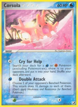Corsola 37 EX Forças Ocultas