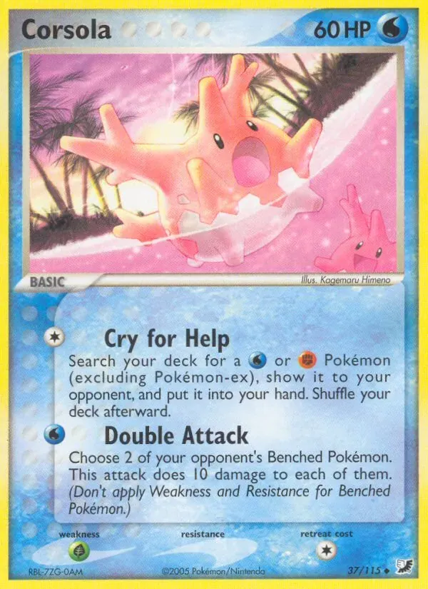Corsola 37/115 EX Forças Ocultas