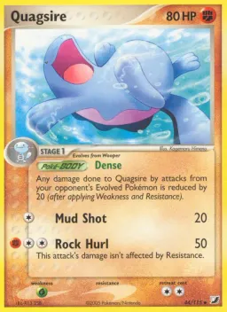 Quagsire 44 EX Forças Ocultas