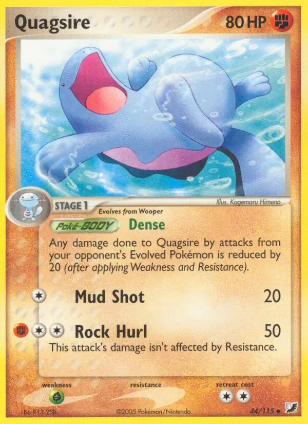 Quagsire 44/115 EX Forças Ocultas
