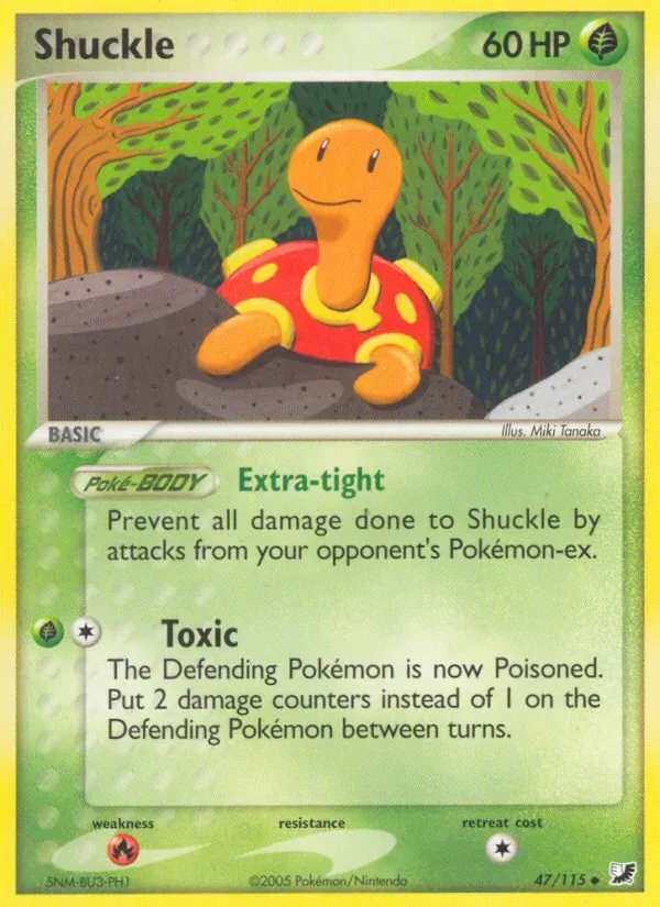 Shuckle 47/115 EX Forças Ocultas
