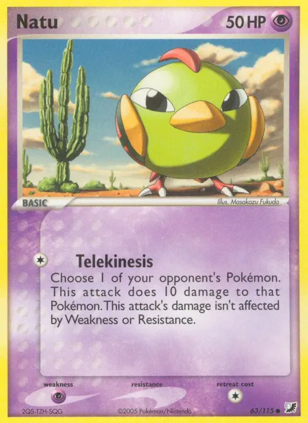 Natu 63/115 EX Forças Ocultas