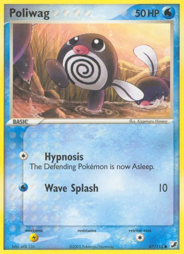 Poliwag 67/115 EX Forças Ocultas