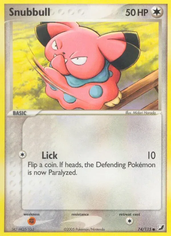 Snubbull 74/115 EX Forças Ocultas