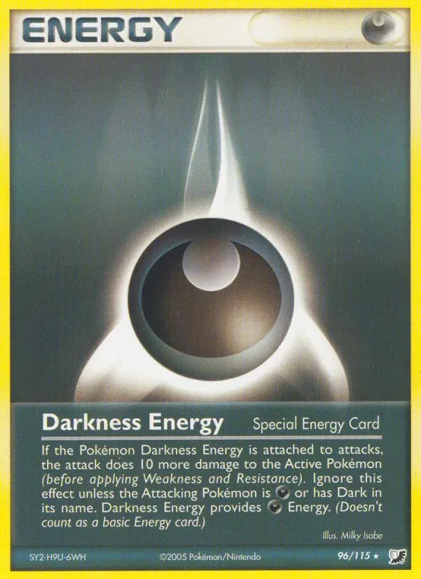 Darkness Energy 96/115 EX Forças Ocultas