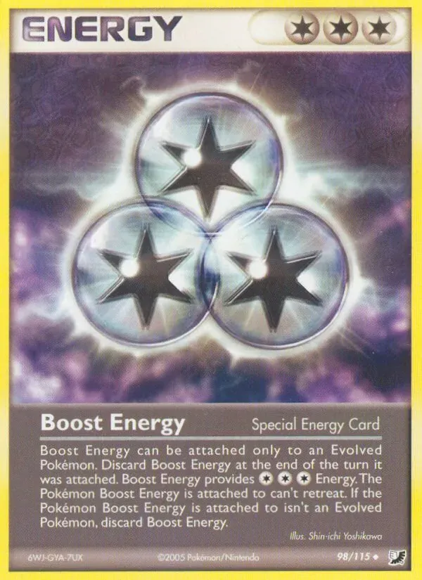 Boost Energy 98/115 EX Forças Ocultas