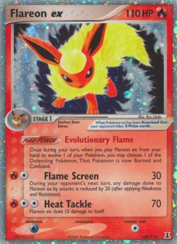 Flareon ex 108 Delta Species