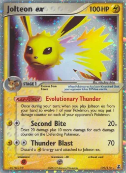 Jolteon ex 109 Delta Species