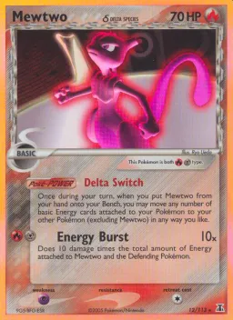 Mewtwo δ 12 Delta Species