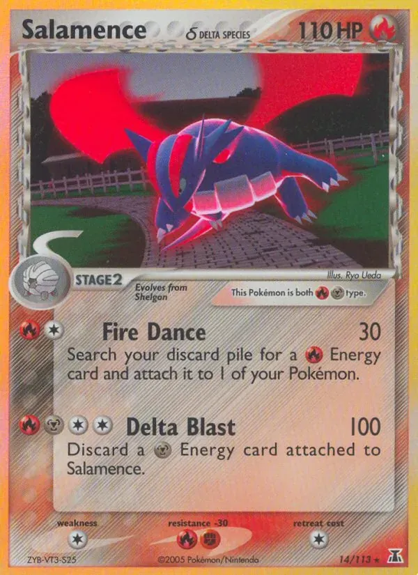 Salamence δ 14/113 Delta Species