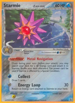 Starmie δ 15 Delta Species
