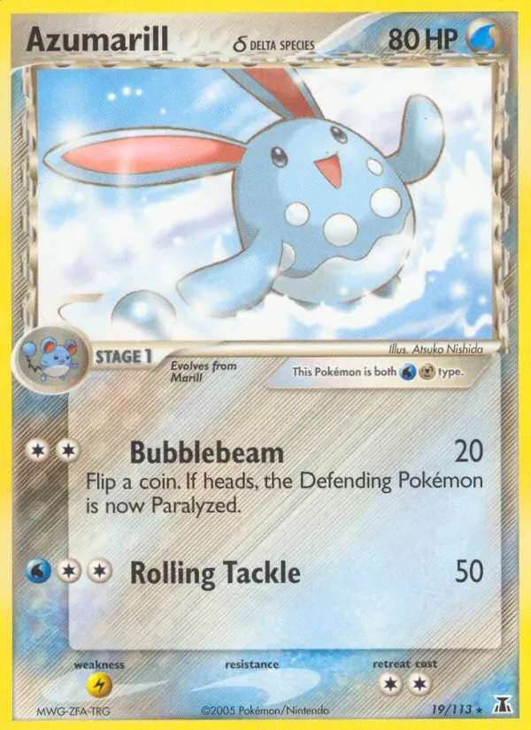 Azumarill δ 19/113 Delta Species
