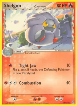 Shelgon δ 53 Delta Species