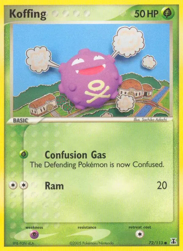 Koffing 72/113 Delta Species