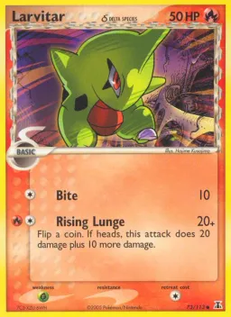 Larvitar δ 73 Delta Species
