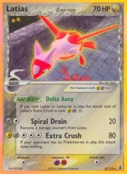 Latias δ 8 Delta Species