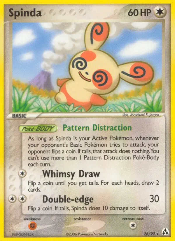 Spinda 26/92 Legend Maker