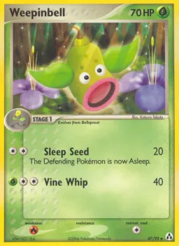 Weepinbell 47 Legend Maker