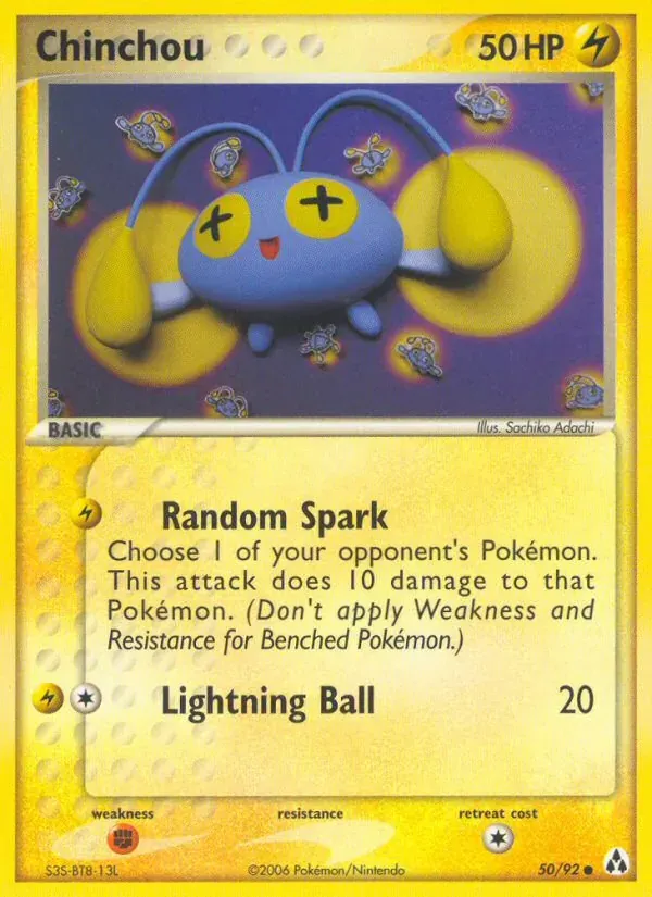 Chinchou 50/92 Legend Maker