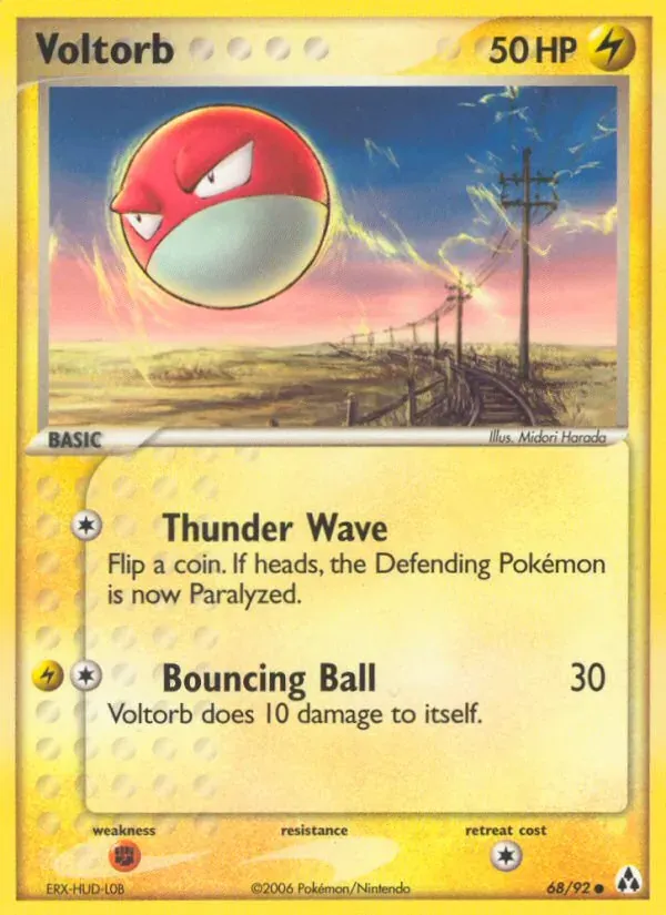 Voltorb 68/92 Legend Maker