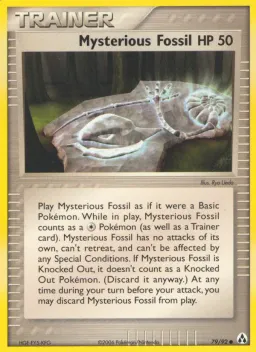Mysterious Fossil 79 Legend Maker