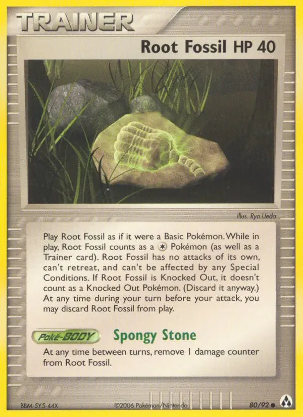 Root Fossil 80/92 Legend Maker