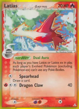 Latias δ 11 Holon Phantoms